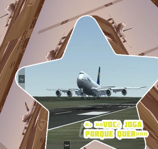 Jogo de controlar avião