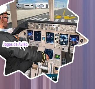 Jogo de pilotar avião simulador